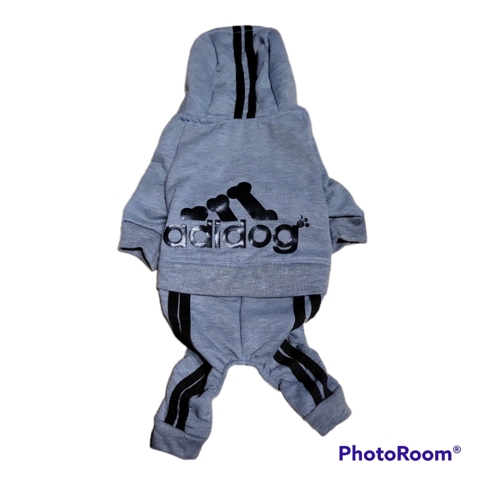 Adidog hoodie for dog